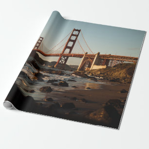 GOLDEN GATE BRIDGE, SAN FRANCISCO TIJDENS DAG CADEAUPAPIER