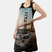 GOLDEN GATE BRIDGE, SAN FRANCISCO TIJDENS DAG SCHORT (Insitu)