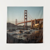 GOLDEN GATE BRIDGE, SAN FRANCISCO TIJDENS DAG WANDKLEED (Voorkant)