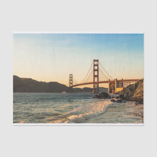Golden Gate Bridge, San Francisco Tissuepapier (Voorkant)