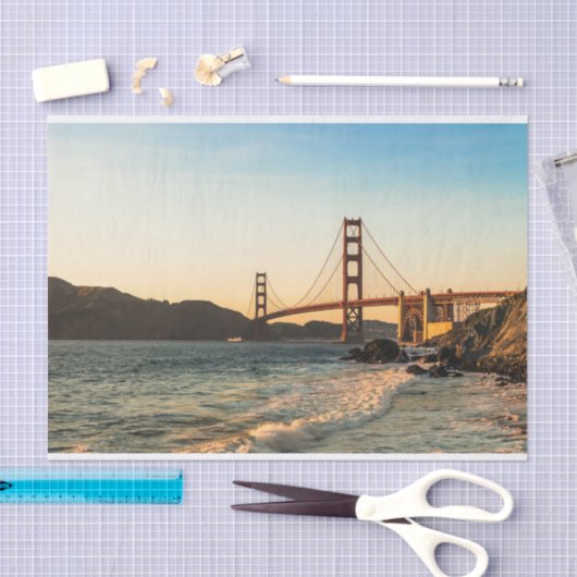 Golden Gate Bridge, San Francisco Tissuepapier (Craft)