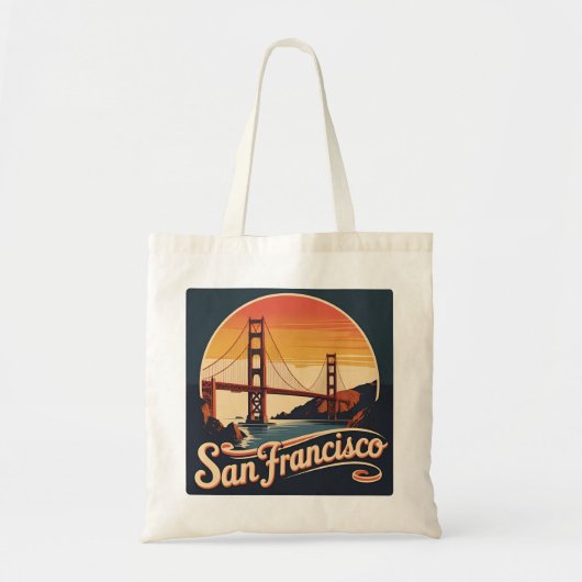 Golden Gate Bridge San Francisco Tote Bag (Voorkant)
