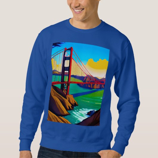 Golden Gate Bridge, San Francisco Trui (Voorkant)