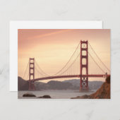 Golden Gate Bridge, San Francisco, Verenigde State Briefkaart (Voorkant / Achterkant)