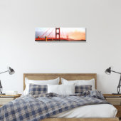 Golden Gate Bridge San Fransico Panoramic Canvas (Insitu (Slaapkamer))
