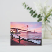 Golden Gate Bridge, schilderachtig foto Briefkaart (Staand voorkant)