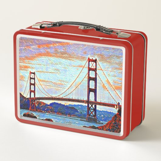 Golden Gate Bridge schilderij (Achterkant)