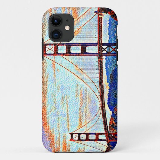 Golden Gate Bridge schilderij Case-Mate iPhone Case (Achterkant)