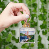 Golden Gate Bridge Sleutelhanger (Hand)