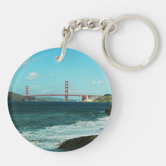 Golden Gate Bridge Sleutelhanger (Achterkant)