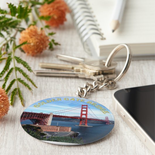 Golden Gate Bridge Sleutelhanger (Zijkant)