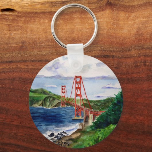 Golden Gate Bridge Sleutelhanger (Voorkant)