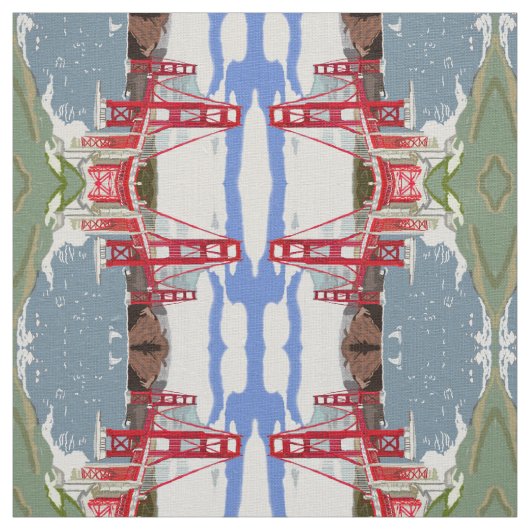 Golden Gate Bridge Stof (Swatch)