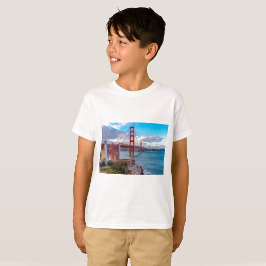 GOLDEN GATE BRIDGE T-SHIRT (Voorkant volledig)