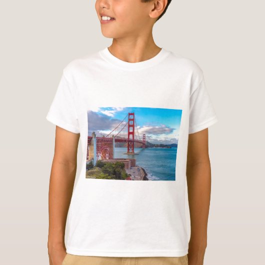 GOLDEN GATE BRIDGE T-SHIRT (Voorkant)