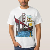 Golden Gate Bridge T-shirt (Voorkant)