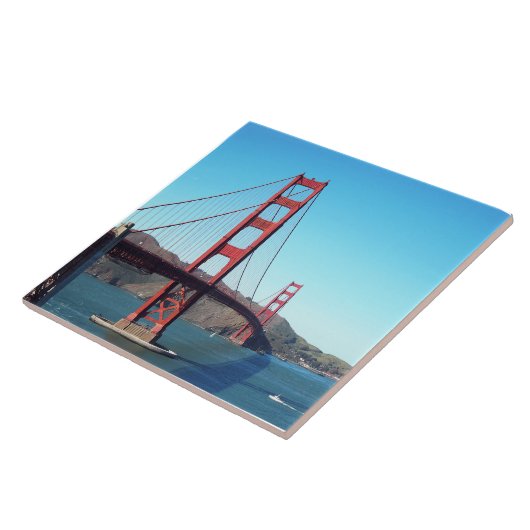 Golden Gate Bridge Tegeltje (Zijkant)