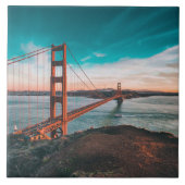 Golden Gate Bridge Tegeltje (Voorkant)