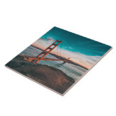 Golden Gate Bridge Tegeltje (Zijkant)