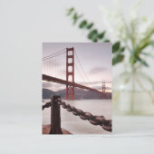 Golden Gate Bridge tegen bergen Briefkaart (Staand voorkant)