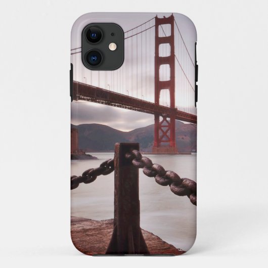 Golden Gate Bridge tegen bergen Case-Mate iPhone Case (Achterkant)