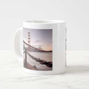 Golden Gate Bridge tegen bergen Grote Koffiekop