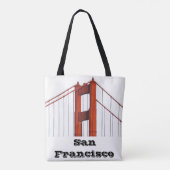 Golden Gate Bridge Tote Bag (Achterkant)
