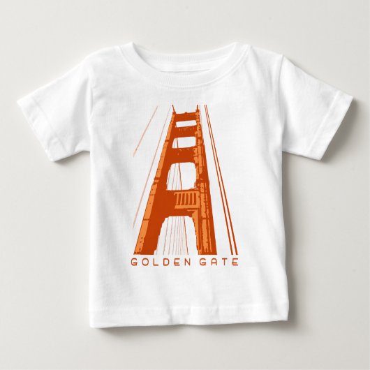 Golden Gate Bridge Tower - Oranje (Voorkant)