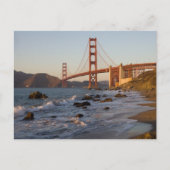 Golden Gate Bridge uit Baker Beach Briefkaart (Voorkant)