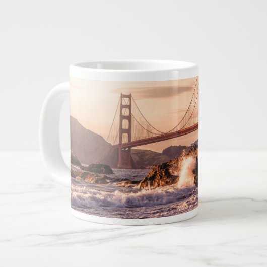 Golden Gate Bridge uit Baker Beach Grote Koffiekop (Links)