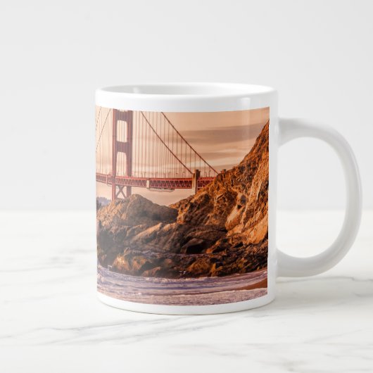 Golden Gate Bridge uit Baker Beach Grote Koffiekop (Rechts)