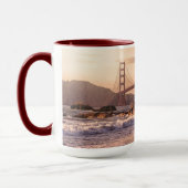 Golden Gate Bridge uit Baker Beach Mok (Links)