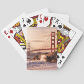 Golden Gate Bridge uit Baker Beach Pokerkaarten (Achterkant)
