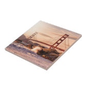 Golden Gate Bridge uit Baker Beach Tegeltje (Zijkant)