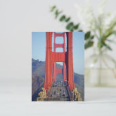 Golden Gate Bridge uit het Zuid-Briefkaart Briefkaart (Staand voorkant)