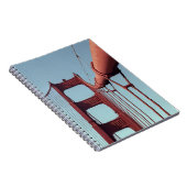 Golden Gate Bridge, unieke San Francisco Foto Notitieboek (Rechterzijde)