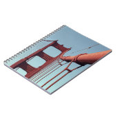 Golden Gate Bridge, unieke San Francisco Foto Notitieboek (Linkerzijde)