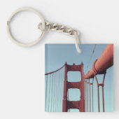 Golden Gate Bridge, unieke San Francisco Foto Sleutelhanger (Voorkant)