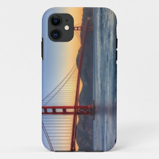 Golden Gate Bridge vanaf de baai van San Francisco Case-Mate iPhone Case (Achterkant)