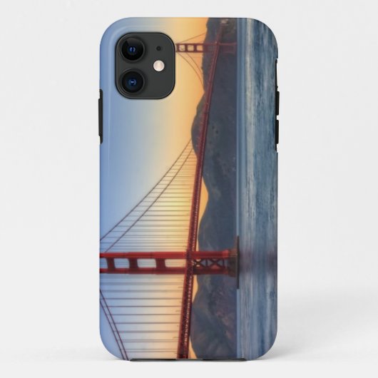 Golden Gate Bridge vanaf de baai van San Francisco Case-Mate iPhone Case (Achterkant)