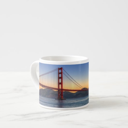 Golden Gate Bridge vanaf de baai van San Francisco Espresso Kop (Links)