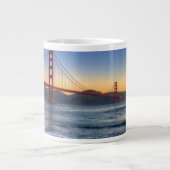 Golden Gate Bridge vanaf de baai van San Francisco Grote Koffiekop (Voorkant)
