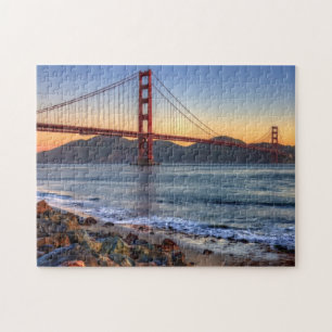 Golden Gate Bridge vanaf de baai van San Francisco Legpuzzel