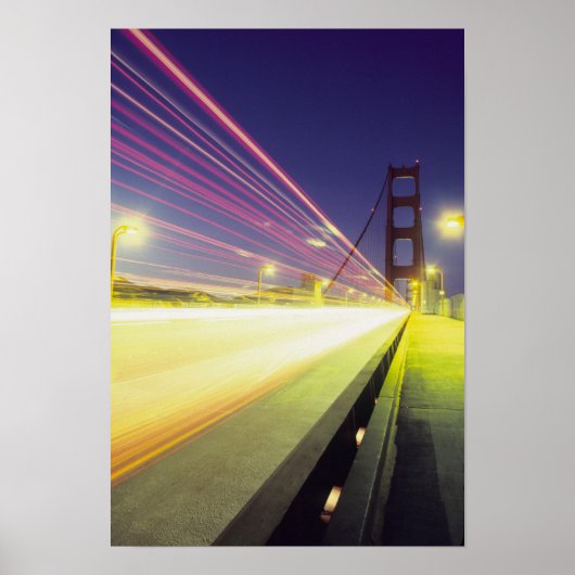 Golden Gate Bridge, verkeerslichten, San Poster (Voorkant)