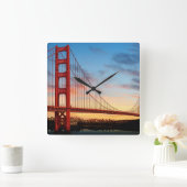 Golden Gate Bridge Vierkante Klok (Huis)