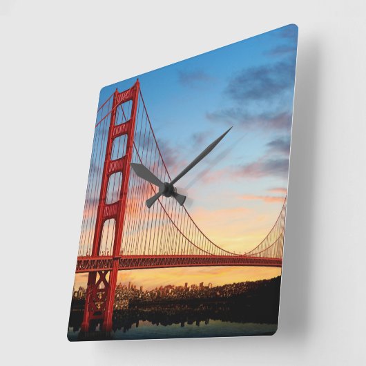 Golden Gate Bridge Vierkante Klok (Hoek)