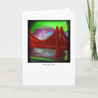 golden gate bridge - wenskaart kaart