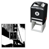 Golden gate bridge  zelfinktende stempel (In situ)