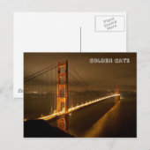 Golden Gate Briefkaart (Voorkant / Achterkant)