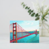 Golden Gate Briefkaart (Staand voorkant)